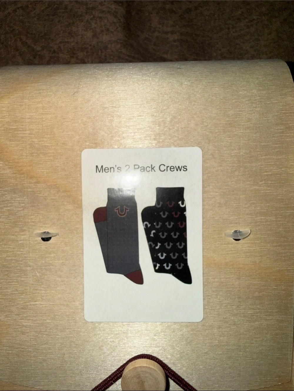 NEW True Religion Black, Gray and Camouflage Men's Sock & Slipper Set